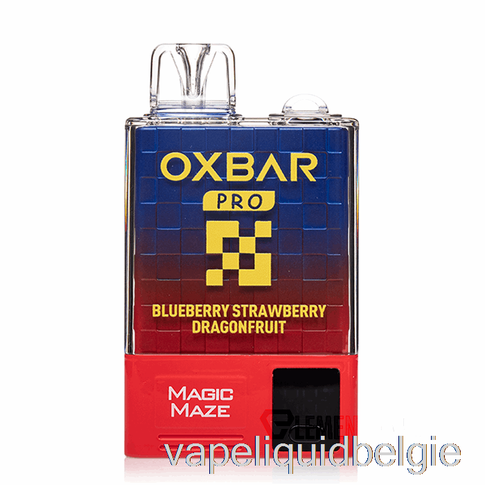 Vape België Oxbar Magic Maze Pro 10000 Wegwerp Bosbes Aardbei Drakenfruit